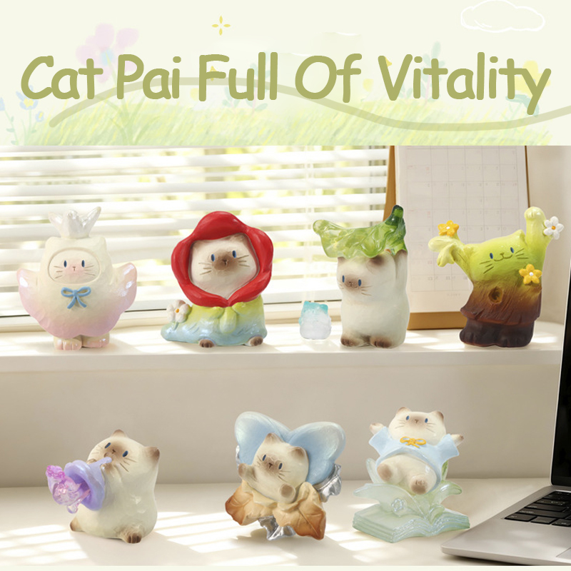 キャットパイ フルオブバイタリティシリーズ ブラインドボック - Resin Art Case のレビューと価格