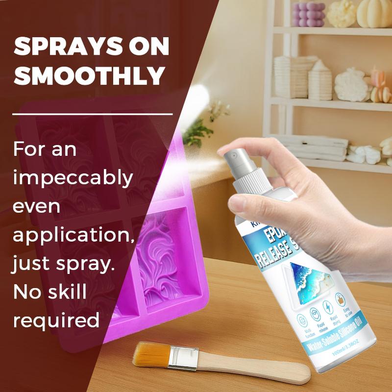 新しいエポキシモールド脱型スプレー - 滑らかなモールド除去 - Release Spray Silicone のレビューと価格